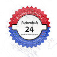 Farbenhaft24 Raumgestaltung, Logo